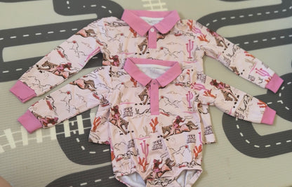Kids Western Style Fishing Shirt