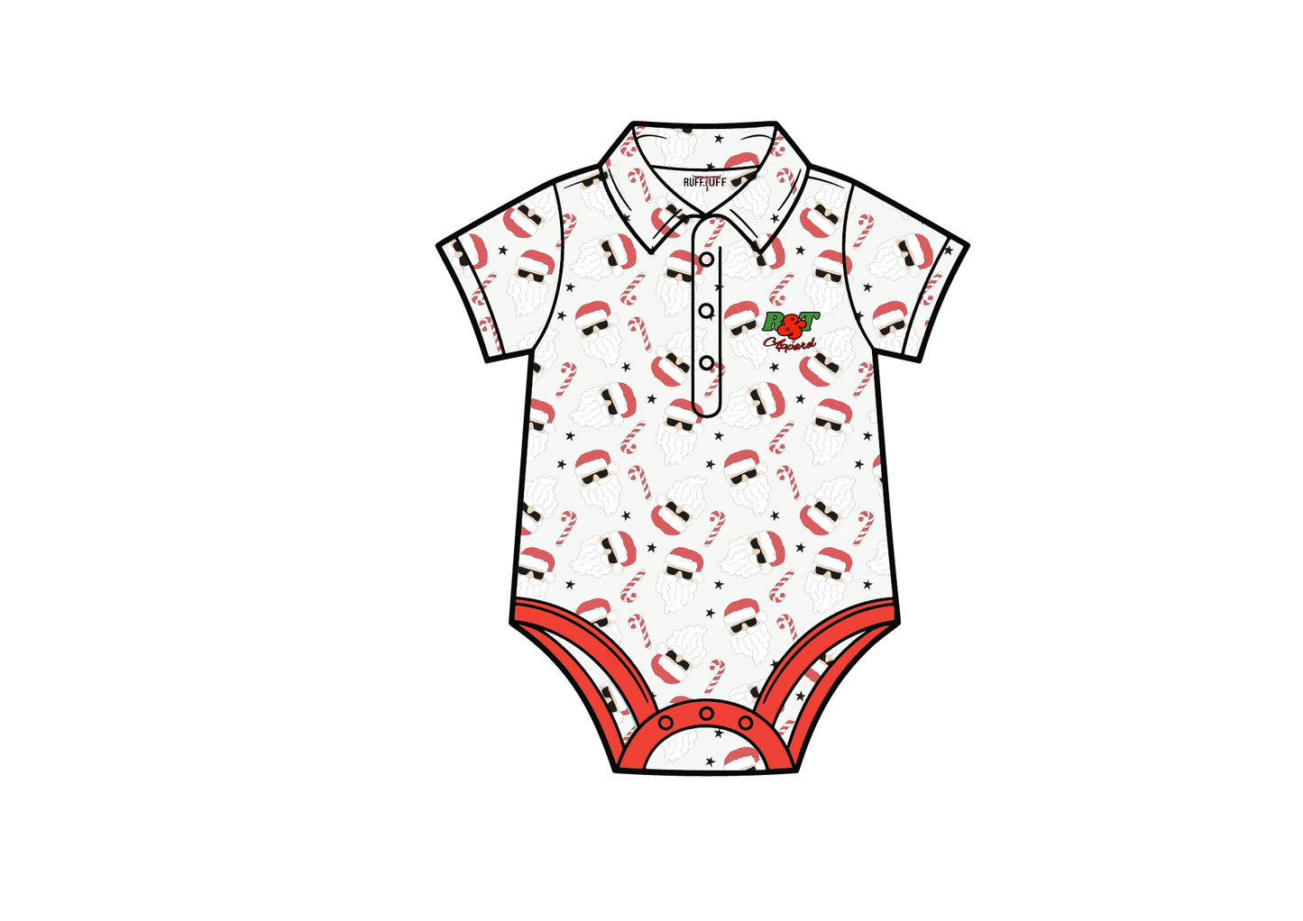 Cool Santa Fishing Shirts